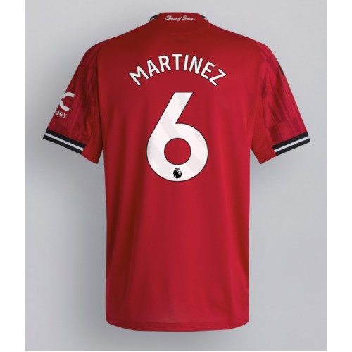 Stroje piłkarskie Manchester United Lisandro Martinez #6 Koszulka Podstawowej 2025-26 Krótki Rękaw
